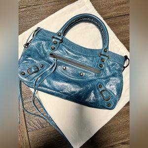 🛑SOLD🛑 2005 TEAL BALENCIAGA FIRST